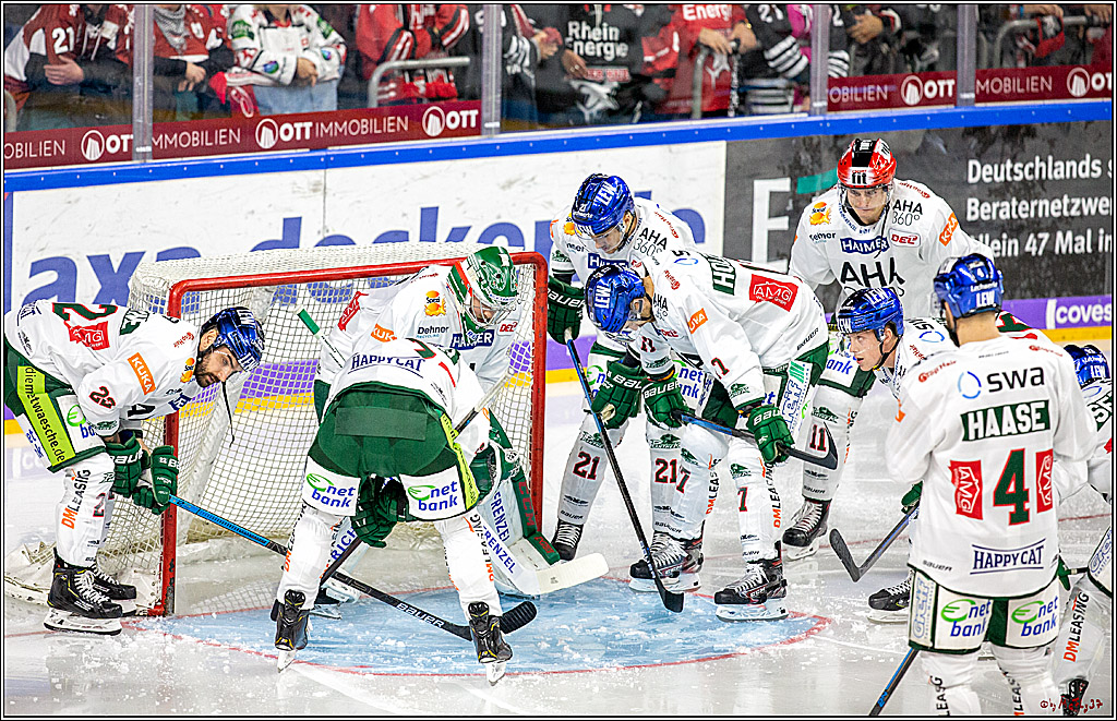 DEL; Koelner Haie - Augsburger Panther;; Koeln, 11.10.2019